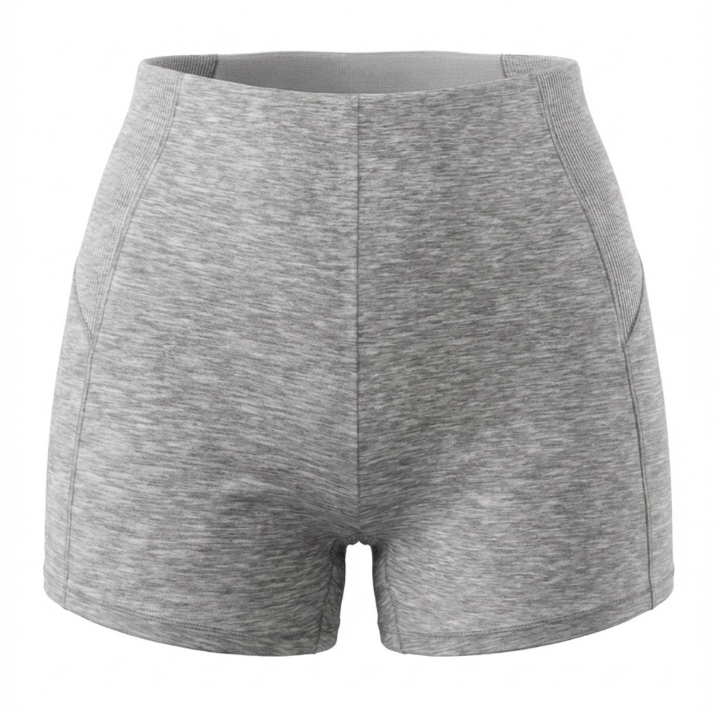 Victoria’s Secret Light Grey High Waisted Athletic Shorts